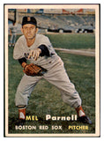 1957 Topps Baseball #313 Mel Parnell Red Sox EX 508242