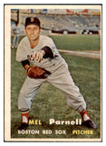 1957 Topps Baseball #313 Mel Parnell Red Sox VG-EX 508243