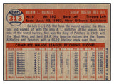 1957 Topps Baseball #313 Mel Parnell Red Sox VG-EX 508243