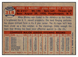 1957 Topps Baseball #318 Mickey McDermott A's VG-EX 508256