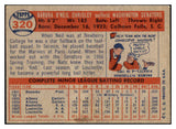 1957 Topps Baseball #320 Neil Chrisley Senators EX 508267