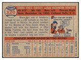 1957 Topps Baseball #320 Neil Chrisley Senators VG-EX 508269