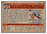 1957 Topps Baseball #325 Frank Bolling Tigers EX-MT 508282