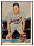 1957 Topps Baseball #325 Frank Bolling Tigers EX 508284