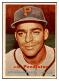 1957 Topps Baseball #327 Jim Pendleton Pirates VG-EX 508298