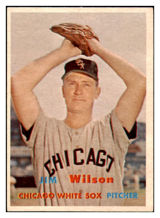 1957 Topps Baseball #330 Jim Wilson White Sox NR-MT 508301