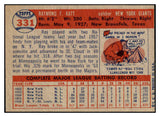 1957 Topps Baseball #331 Ray Katt Giants EX-MT 508308