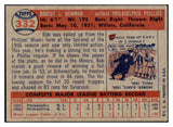 1957 Topps Baseball #332 Bob Bowman Phillies EX 508317