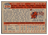 1957 Topps Baseball #336 Haywood Sullivan Red Sox EX-MT 508339