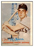 1957 Topps Baseball #345 Paul Smith Pirates VG-EX 508380