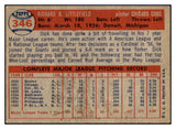 1957 Topps Baseball #346 Dick Littlefield Cubs VG-EX 508386