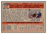 1957 Topps Baseball #347 Hal Naragon Indians EX-MT 508388