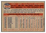 1957 Topps Baseball #350 Eddie Miksis Cardinals EX 508406