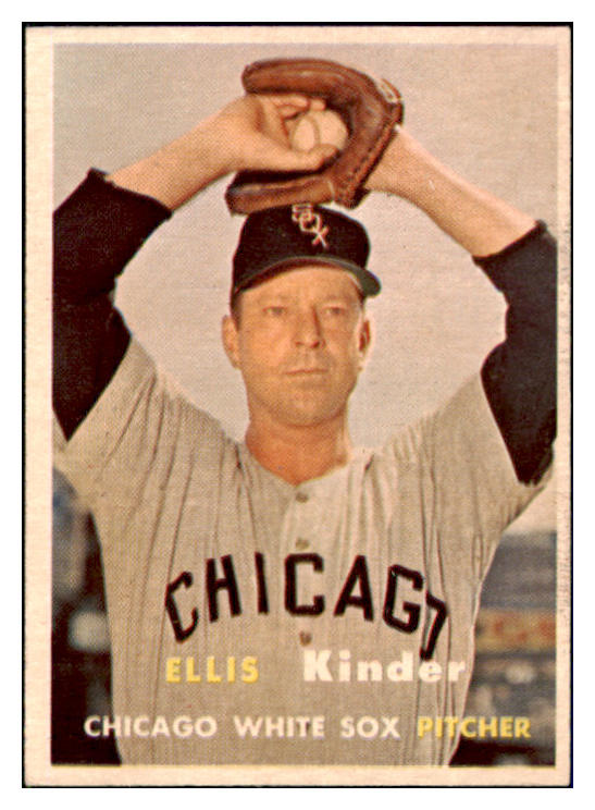 1957 Topps Baseball #352 Ellis Kinder White Sox EX-MT 508415