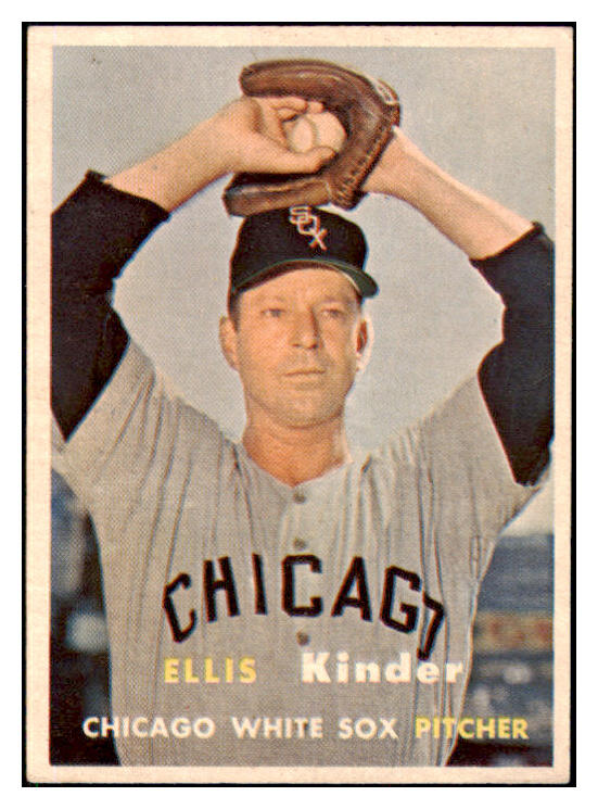 1957 Topps Baseball #352 Ellis Kinder White Sox EX-MT 508416
