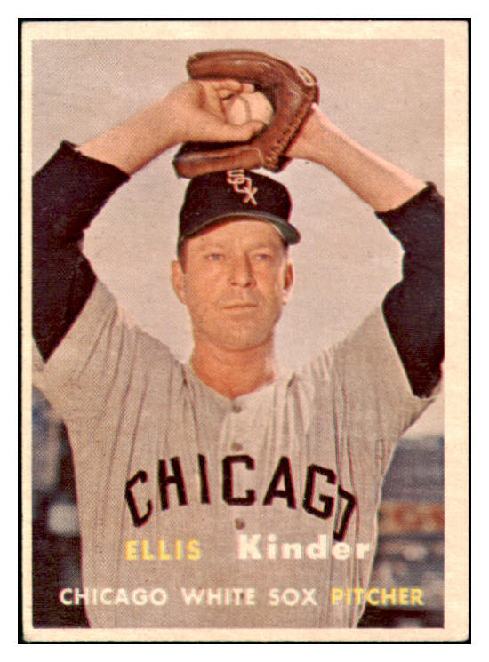 1957 Topps Baseball #352 Ellis Kinder White Sox EX-MT 508417