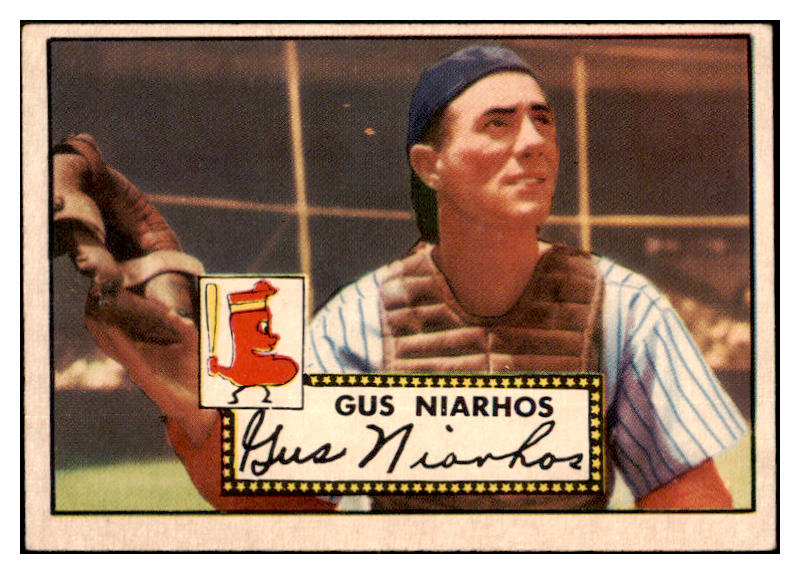 1952 Topps Baseball #121 Gus Niarhos Red Sox EX 508428