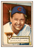 1952 Topps Baseball #114 Willard Ramsdell Cubs EX 508430