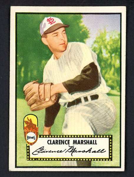 1952 Topps Baseball #174 Clarence Marshall Browns EX 508439