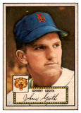 1952 Topps Baseball #025 Johnny Groth Tigers EX Red 508442