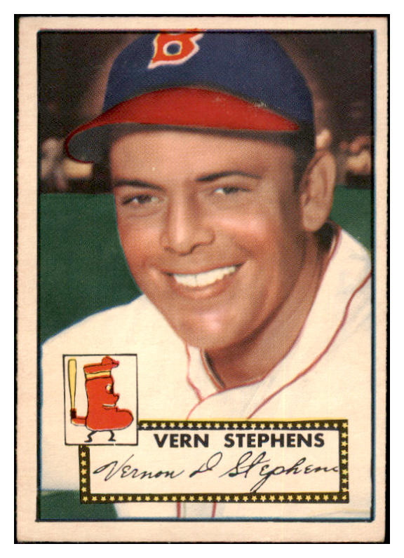 1952 Topps Baseball #084 Vern Stephens Red Sox VG-EX 508447
