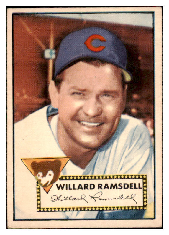 1952 Topps Baseball #114 Willard Ramsdell Cubs VG-EX 508450