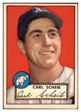 1952 Topps Baseball #116 Carl Scheib A's VG-EX 508452