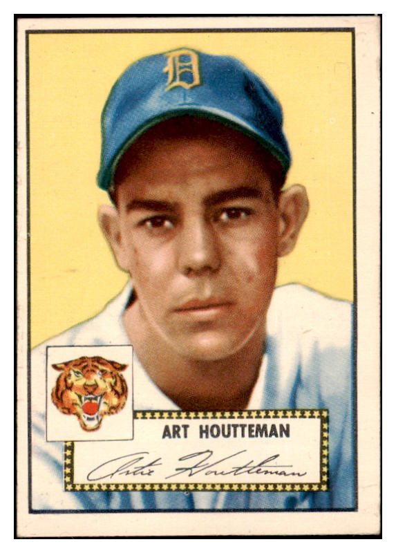 1952 Topps Baseball #238 Art Houtteman Tigers VG-EX 508455