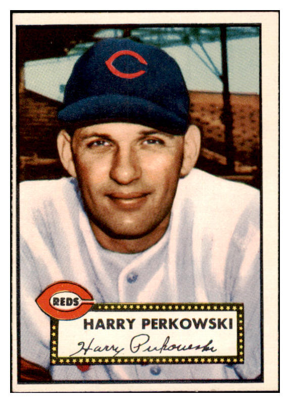 1952 Topps Baseball #142 Harry Perkowski Reds EX-MT 508466