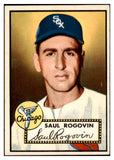 1952 Topps Baseball #159 Saul Rogovin White Sox EX-MT 508467