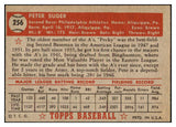 1952 Topps Baseball #256 Pete Suder A's EX 508472