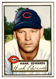 1952 Topps Baseball #176 Hank Edwards Reds EX+/EX-MT 508476