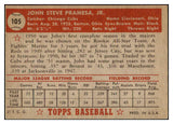 1952 Topps Baseball #105 John Pramesa Cubs EX+/EX-MT 508483