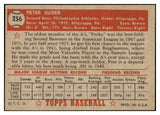 1952 Topps Baseball #256 Pete Suder A's EX-MT 508501