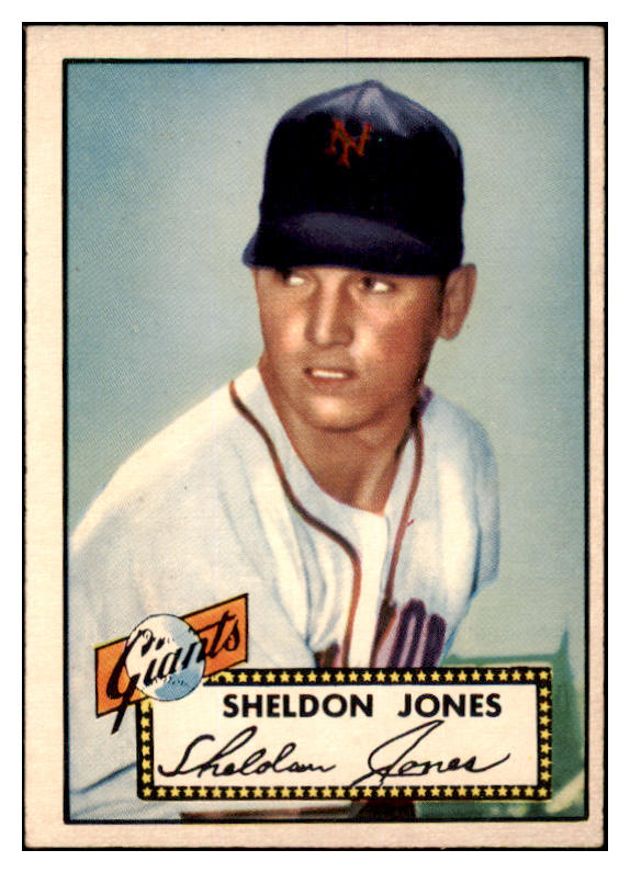 1952 Topps Baseball #130 Sheldon Jones Giants EX+/EX-MT 508511