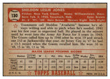 1952 Topps Baseball #130 Sheldon Jones Giants EX+/EX-MT 508511