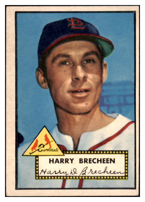 1952 Topps Baseball #263 Harry Brecheen Cardinals EX+/EX-MT 508517