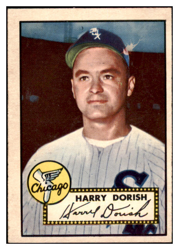 1952 Topps Baseball #303 Harry Dorish White Sox EX+/EX-MT 508523