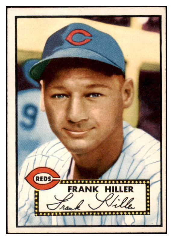 1952 Topps Baseball #156 Frank Hiller Reds EX-MT 508531