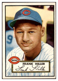 1952 Topps Baseball #156 Frank Hiller Reds EX-MT 508531