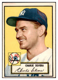 1952 Topps Baseball #168 Charlie Silvera Yankees EX-MT 508532