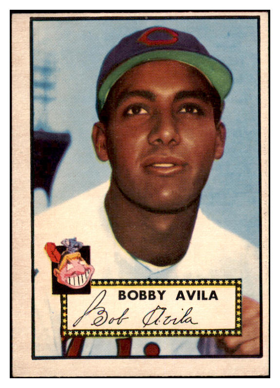 1952 Topps Baseball #257 Bobby Avila Indians EX-MT 508537