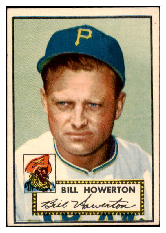 1952 Topps Baseball #167 Bill Howerton Pirates EX-MT 508541