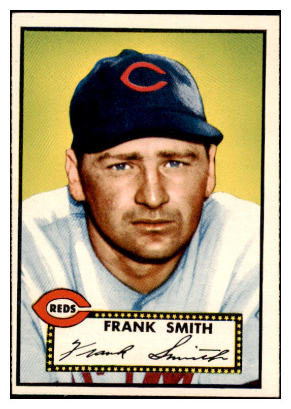 1952 Topps Baseball #179 Frank Smith Reds EX-MT 508543