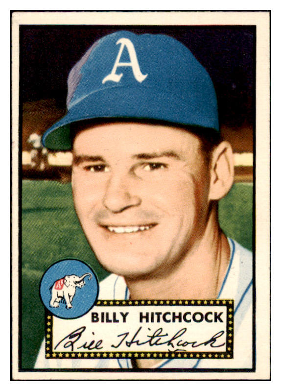 1952 Topps Baseball #182 Billy Hitchcock A's EX-MT 508544