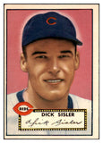 1952 Topps Baseball #113 Dick Sisler Reds EX-MT 508548