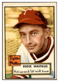 1952 Topps Baseball #158 Eddie Waitkus Phillies EX-MT 508552