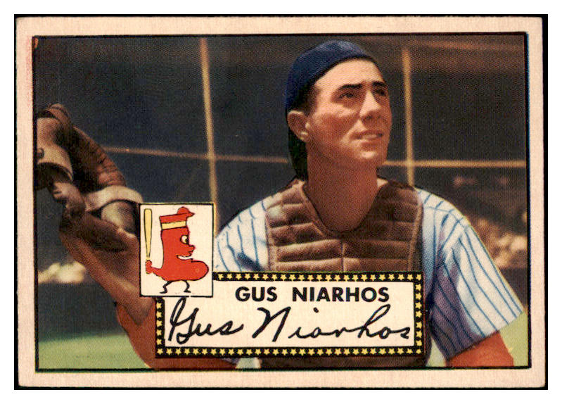 1952 Topps Baseball #121 Gus Niarhos Red Sox EX+/EX-MT 508555