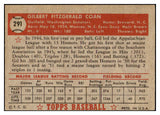 1952 Topps Baseball #291 Gil Coan Senators EX-MT 508557