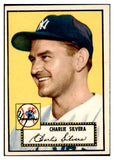 1952 Topps Baseball #168 Charlie Silvera Yankees EX-MT 508564